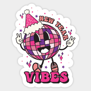 New Year Vibes Sticker